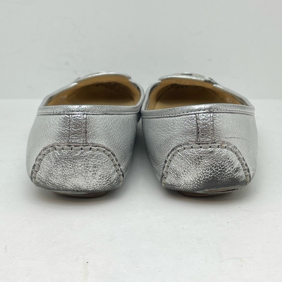 ✨Michael Kors Fulton Moccasin Metallic Silver - Picture 5 of 7